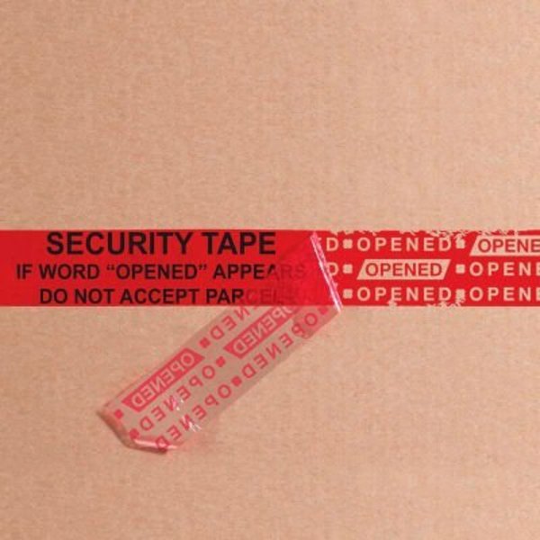 Box Packaging Tape Logic® Secure Tape 3" x 60 Yds. 2.5 Mil Red - 1 Pack T90460RD1PK